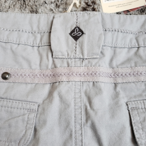 Prana Light Grey Pocket Skirt - Picture 3 of 12